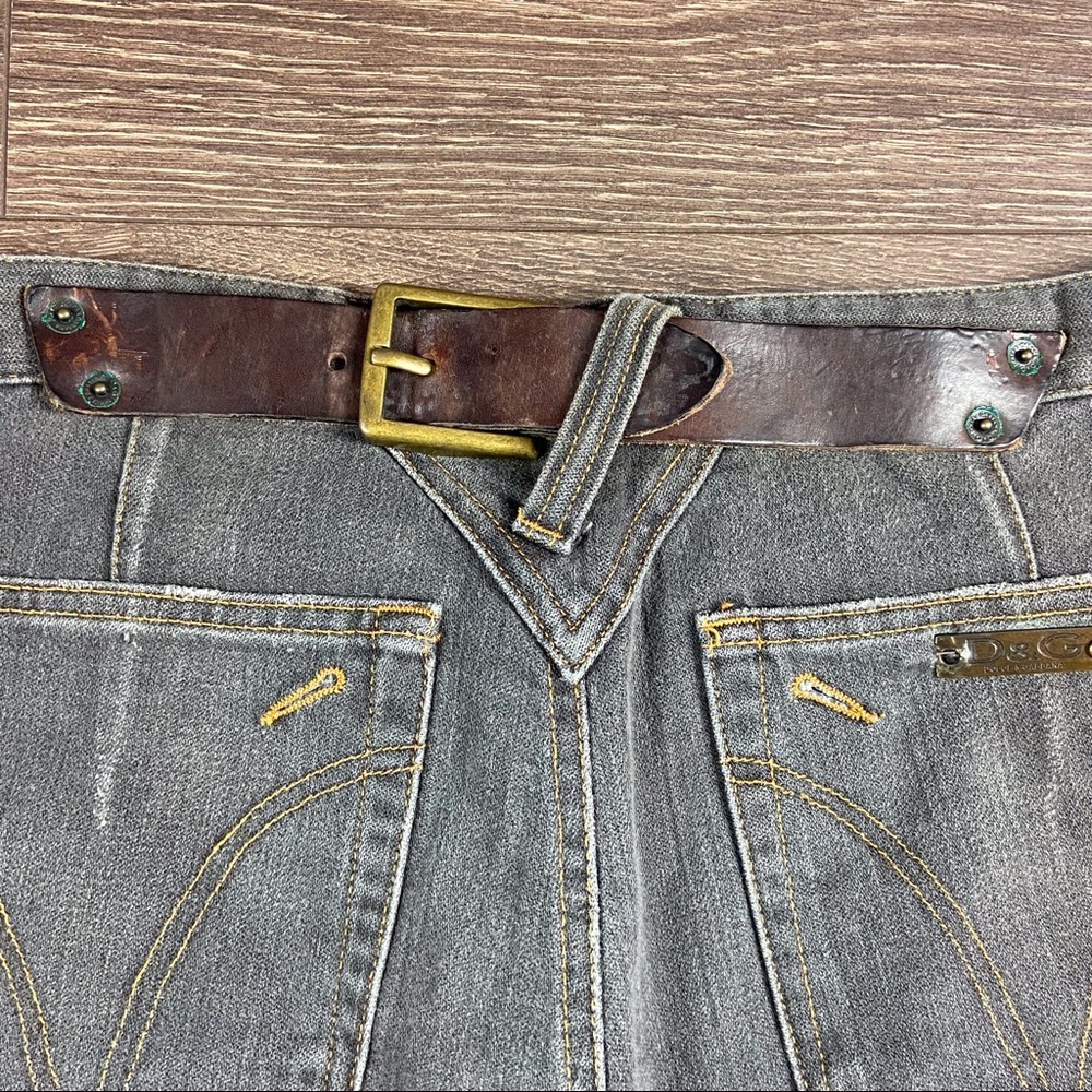 Dolce & Gabbana Ittierre Spa Men’s Status Bronze Vintage Jeans Size 33X47 - Picture 8 of 15